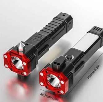 High Power Led Flashlight Focus Light Power Bank and