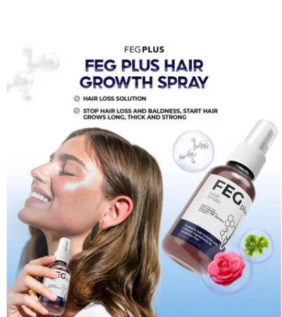 Feg Plus Beard & Hair Growth Serum Spray
